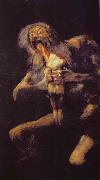 Francisco Jose de Goya, Saturn Devouring One of His Chidren